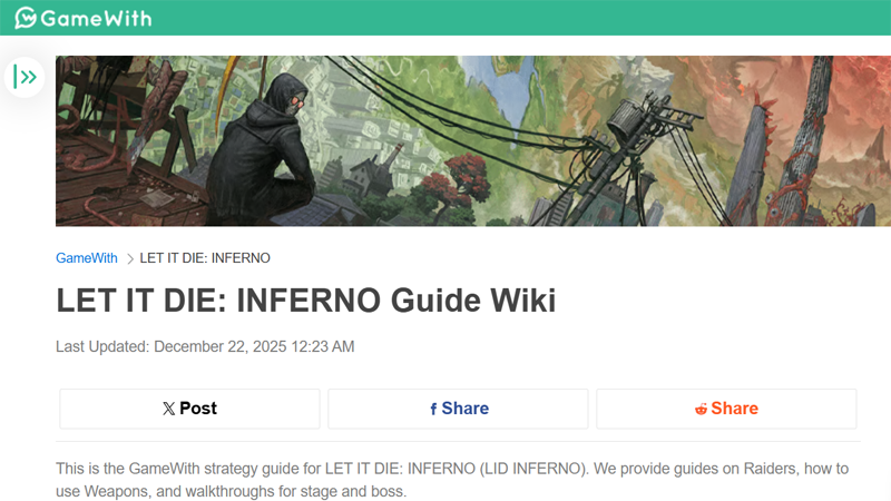let it die inferno